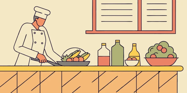 Chef preparing food. Tax deductions for food and beverage businesses.