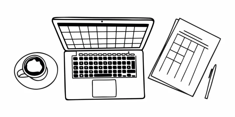 Planning an accounting software data conversion on a laptop with financial data.