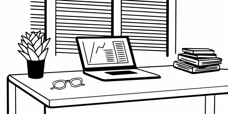 Desk with laptop showing charts used to find a CPA for S Corp tax planning.