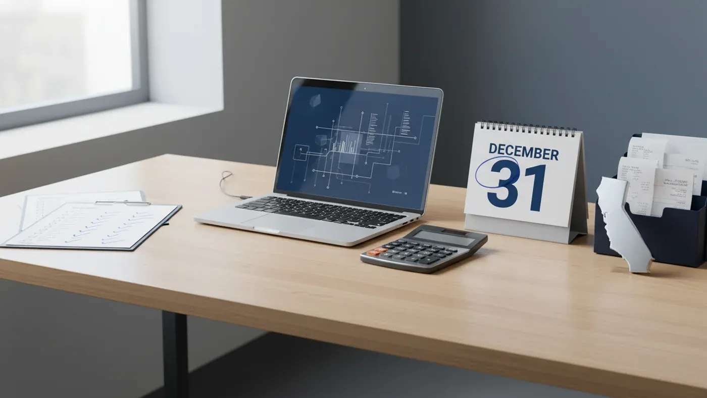 Year-end tax planning checklist for California small business owners