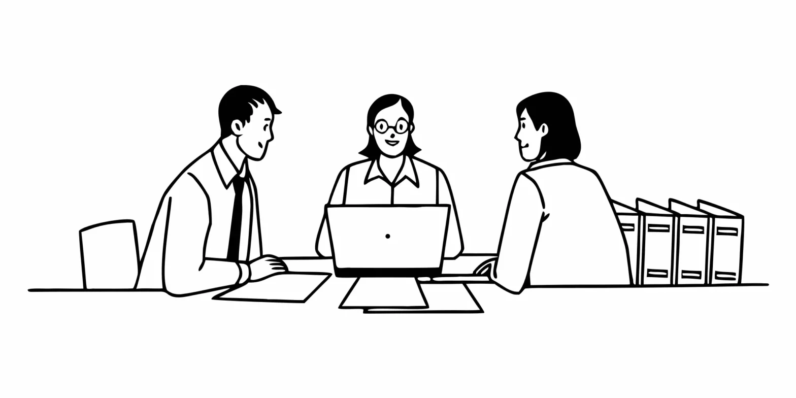 California family business owner reviewing succession tax planning with an accountant
