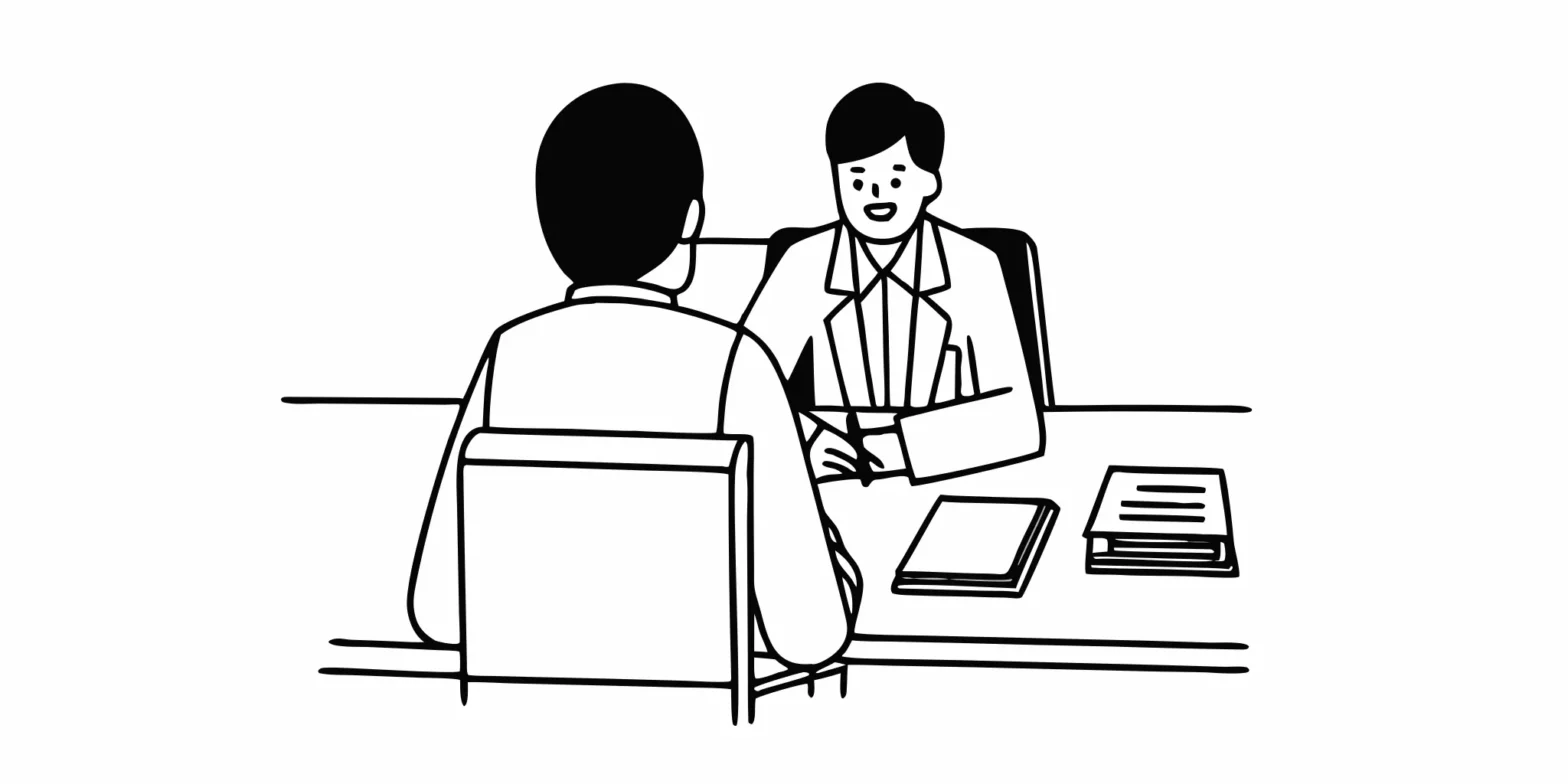 California physician and CPA reviewing tax planning documents in a modern office setting
