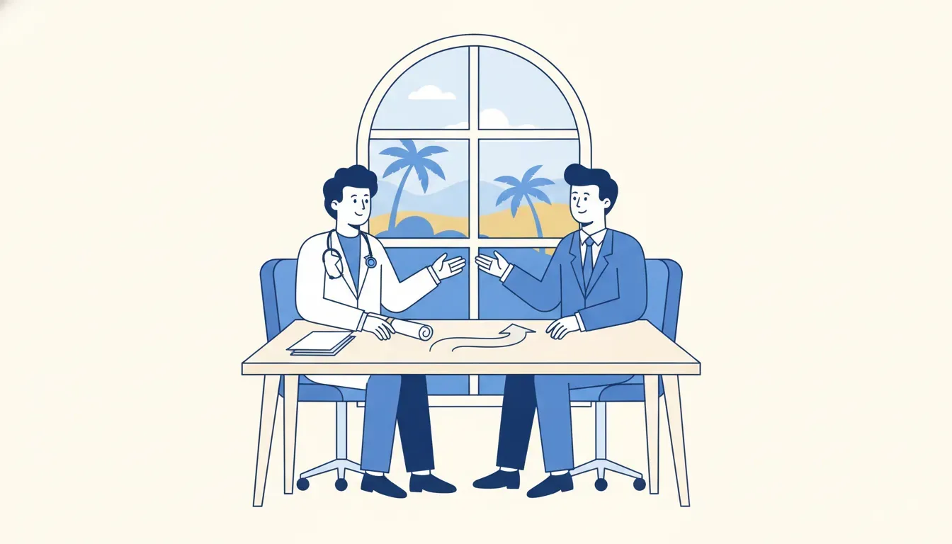 California healthcare professional discussing the PSLF program with a tax advisor