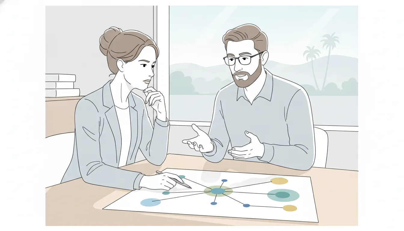 California physician reviewing student loan tax planning with a CPA