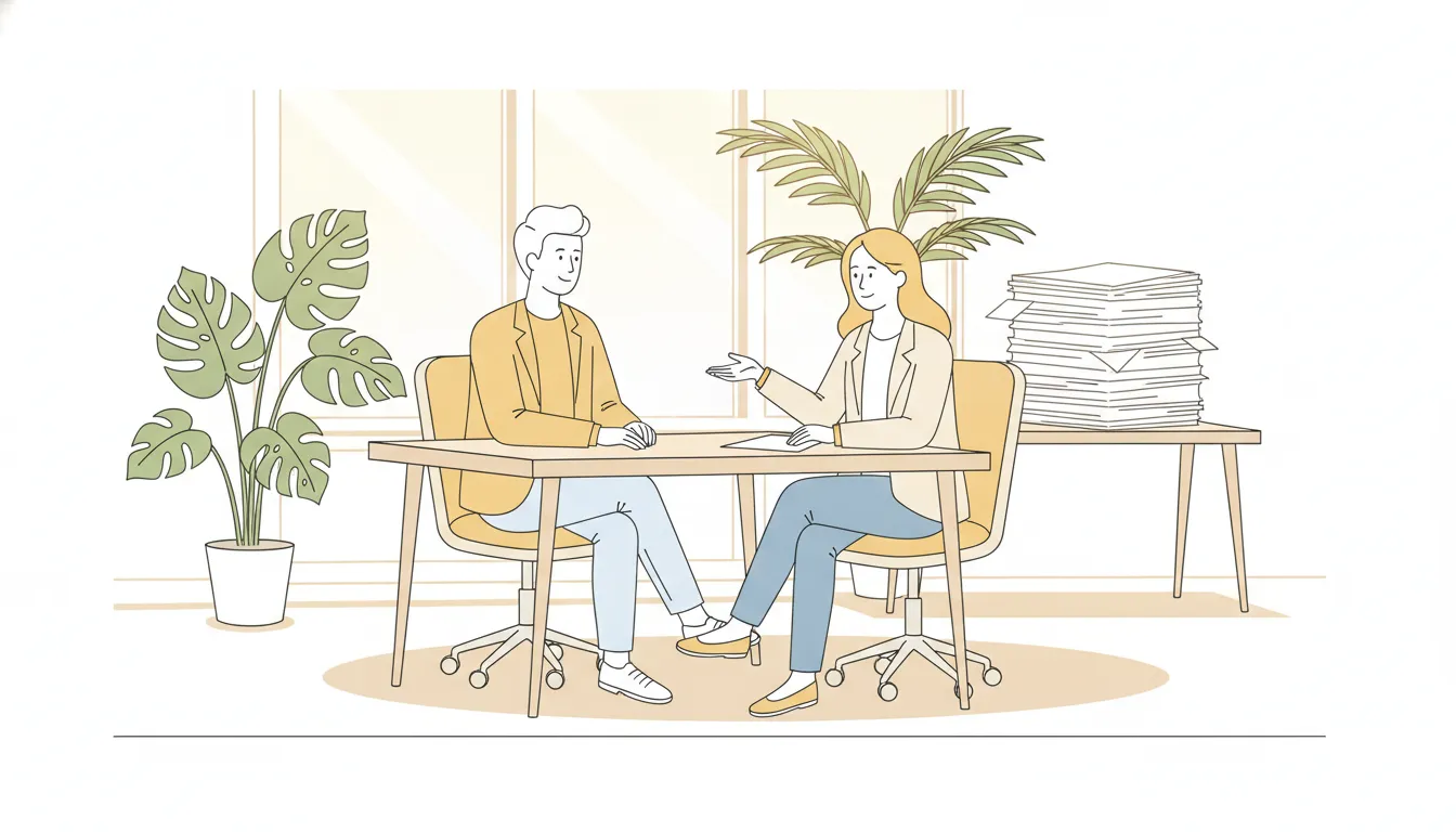 Tax advisor reviewing a California filing timeline with a professional